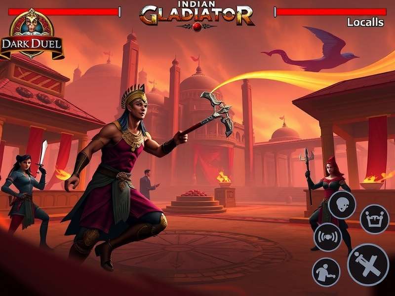 Indian Gladiator Dark Duel Gameplay